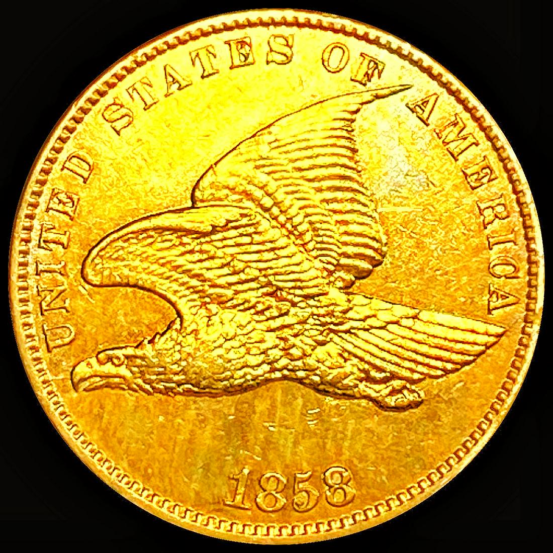 1858 Sml Letters Flying Eagle Cent UNCIRCULATED (1 of 2)