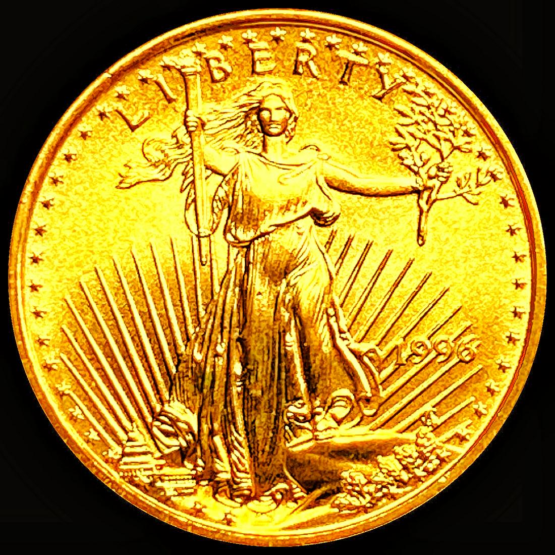 1996 $5 Gold Eagle SUPERB GEM BU (1 of 2)