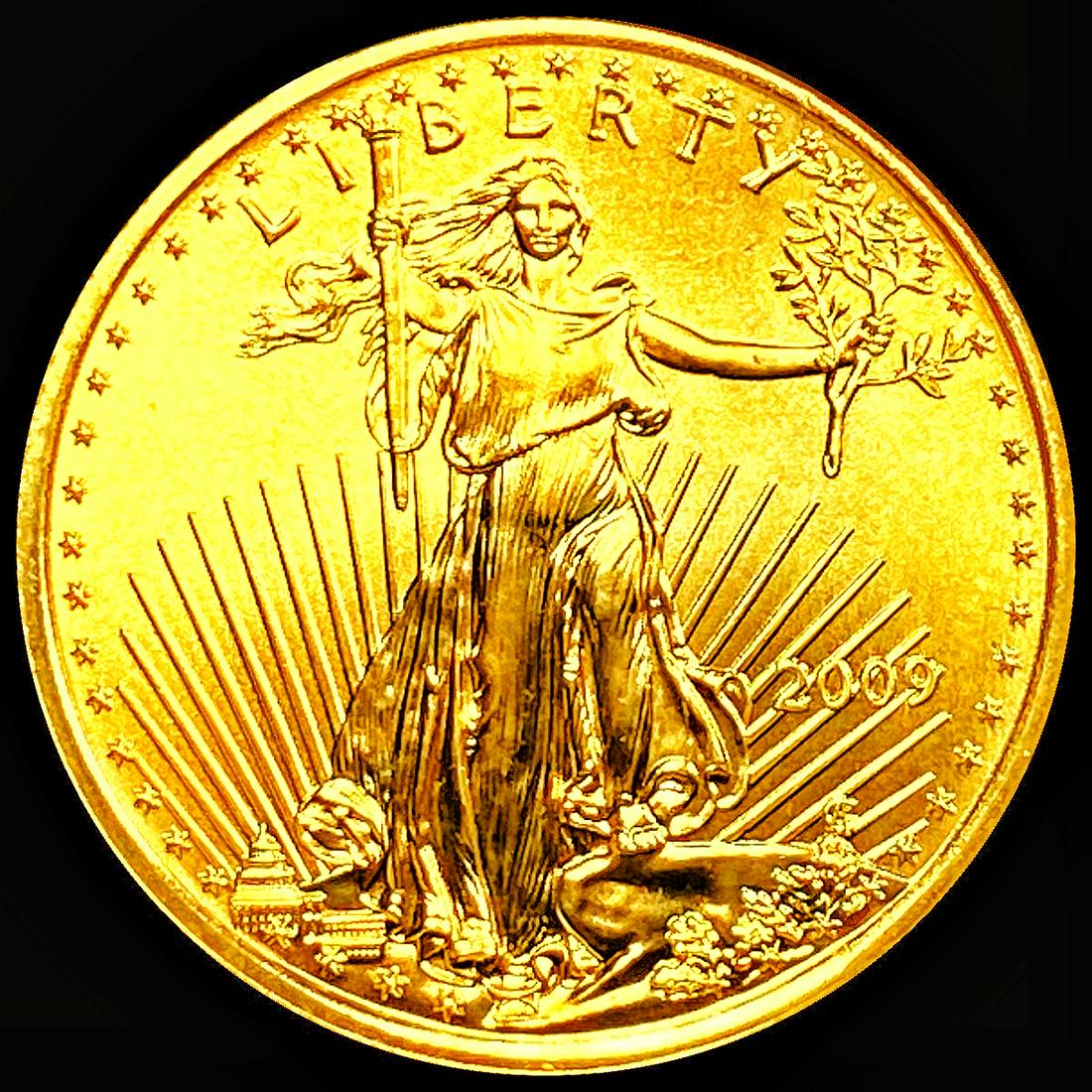 2009 $10 Gold Eagle SUPERB GEM BU (1 of 2)