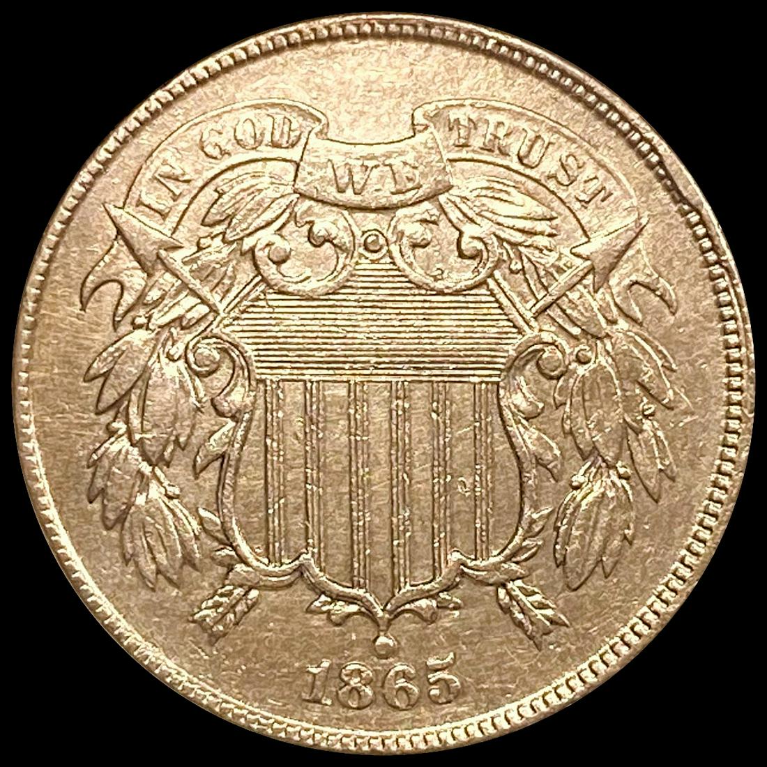 1865 RD Two Cent Piece UNCIRCULATED (1 of 2)