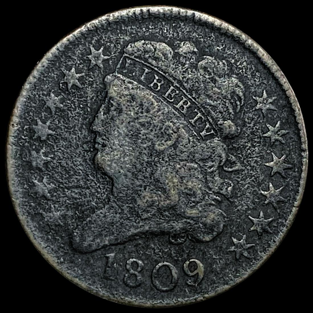 1809 Classic Head Half Cent LIGHTLY CIRCULATED (1 of 2)