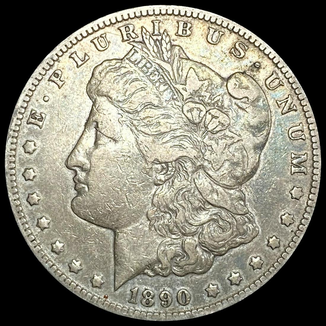 1890-CC Morgan Silver Dollar NEARLY UNCIRCULATED (1 of 2)
