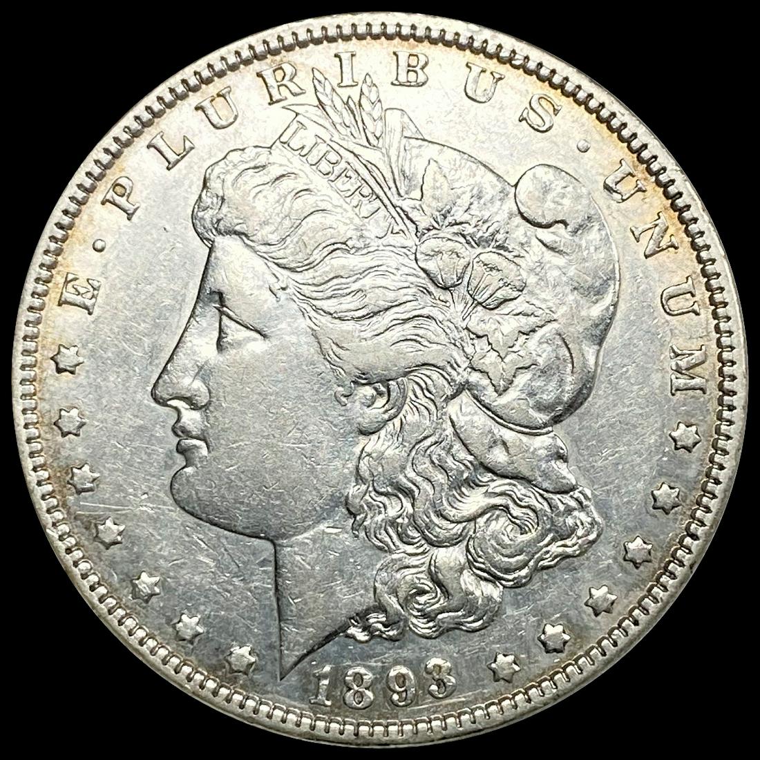 1893-O Morgan Silver Dollar CLOSELY UNCIRCULATED (1 of 2)