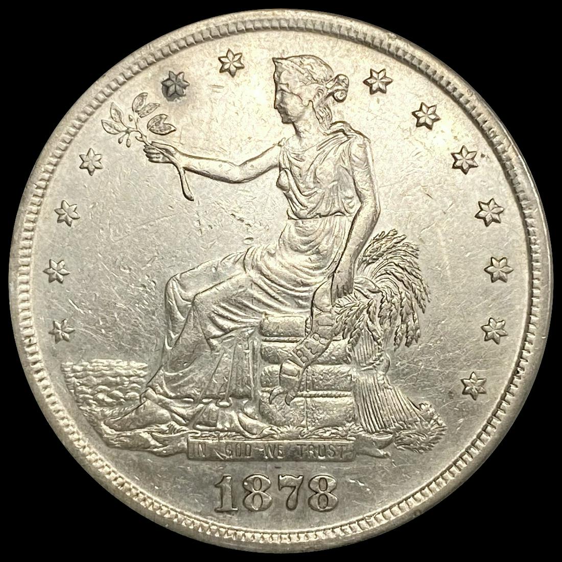 1878-S Silver Trade Dollar UNCIRCULATED (1 of 2)