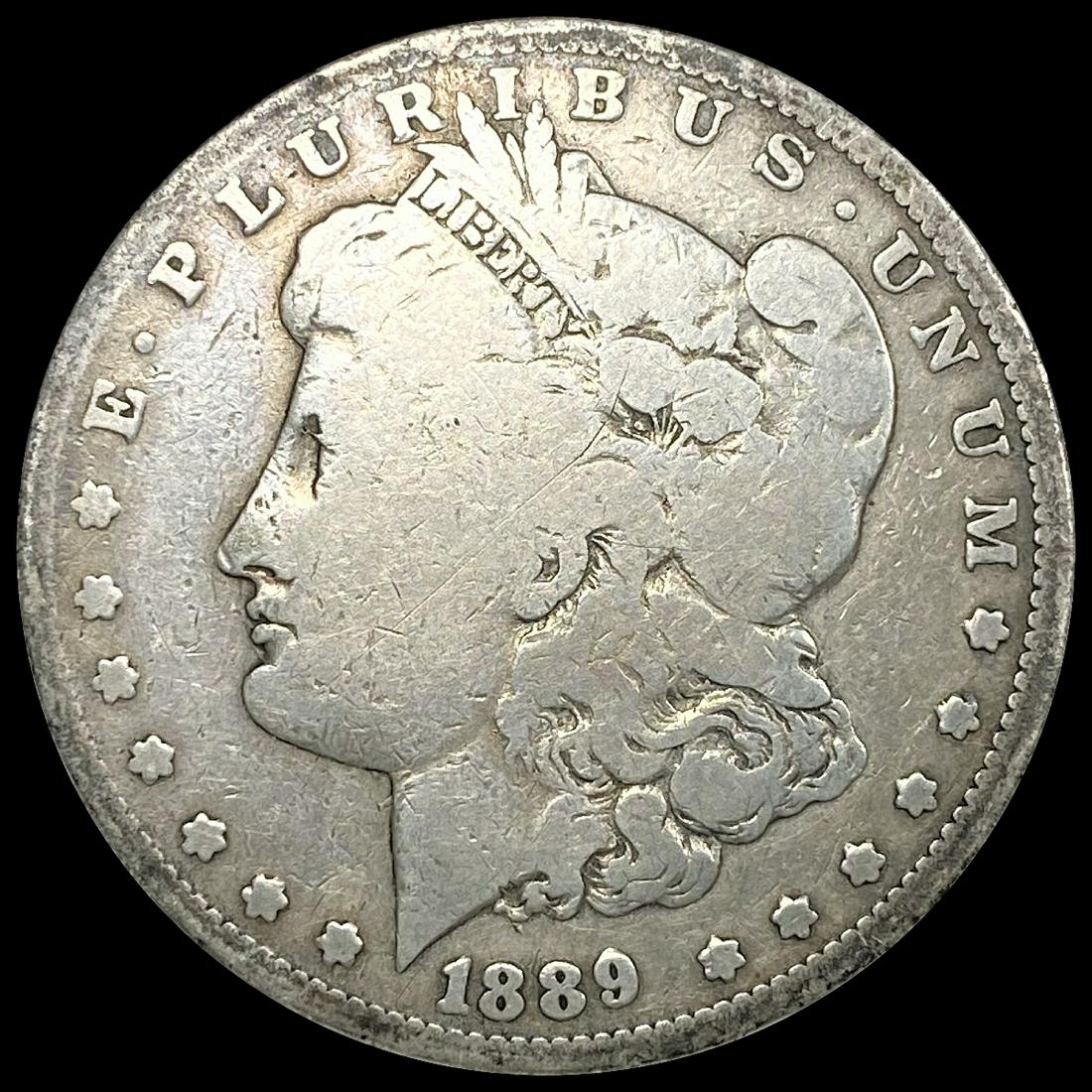 1889-CC Morgan Silver Dollar NICELY CIRCULATED (1 of 2)