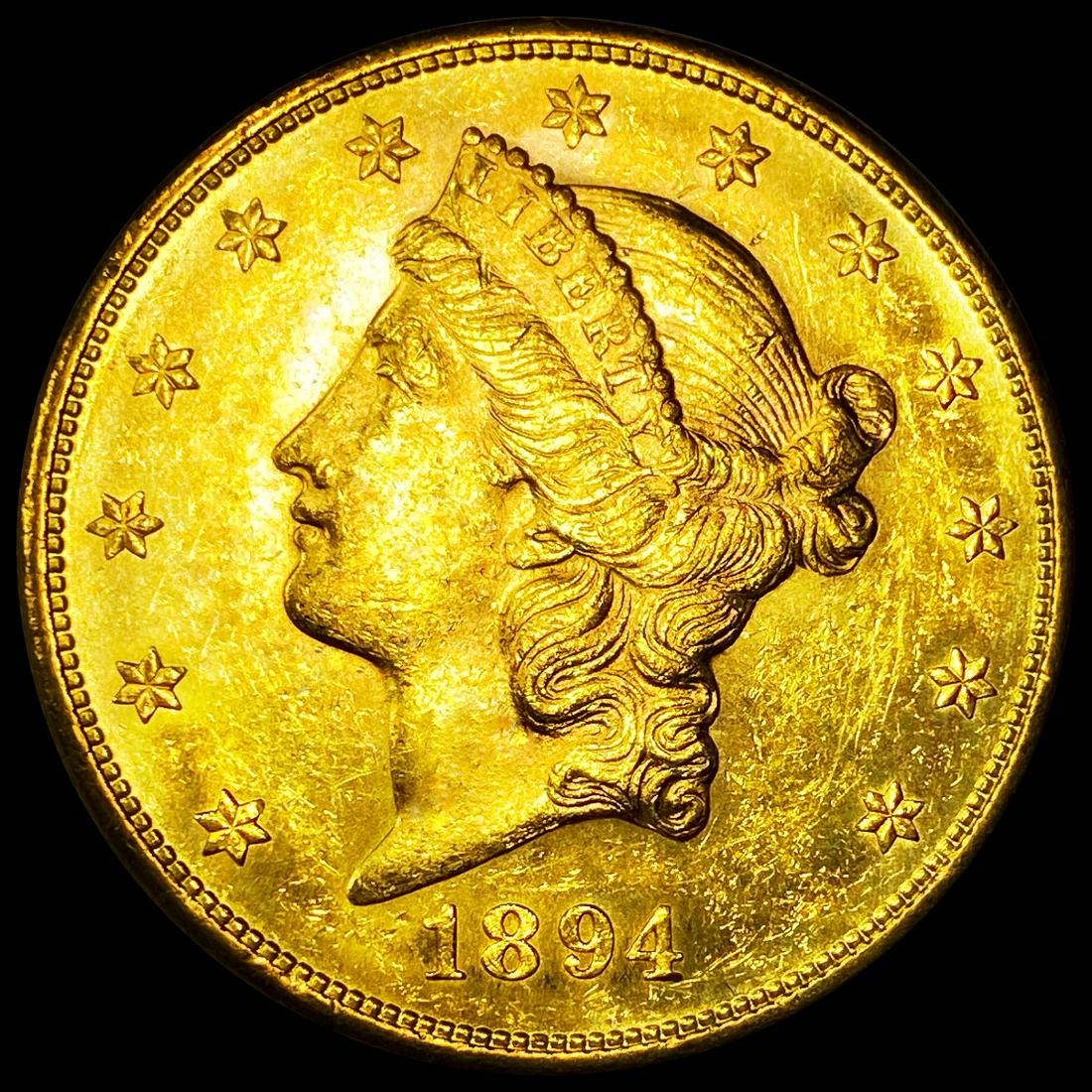 1894-S $20 Gold Double Eagle UNCIRCULATED (1 of 2)
