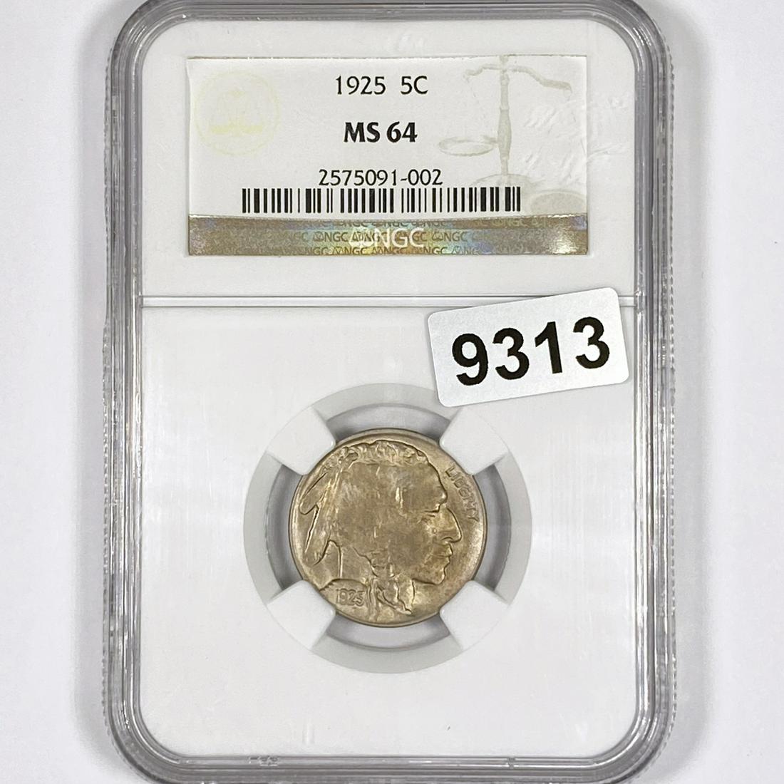 1925 Buffalo Nickel NGC-MS64 (1 of 2)