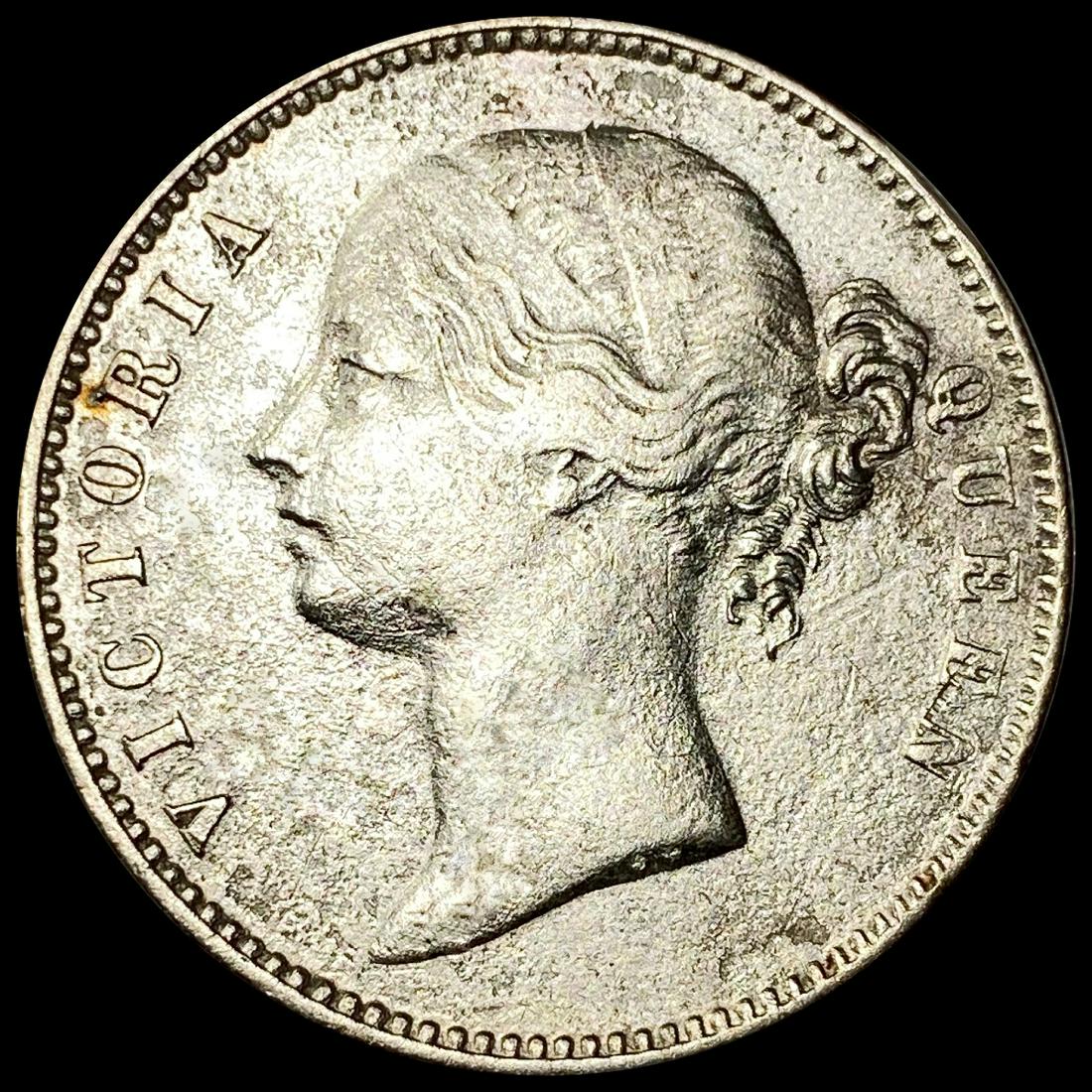 1840 India British Rupee NEARLY UNCIRCULATED (1 of 2)