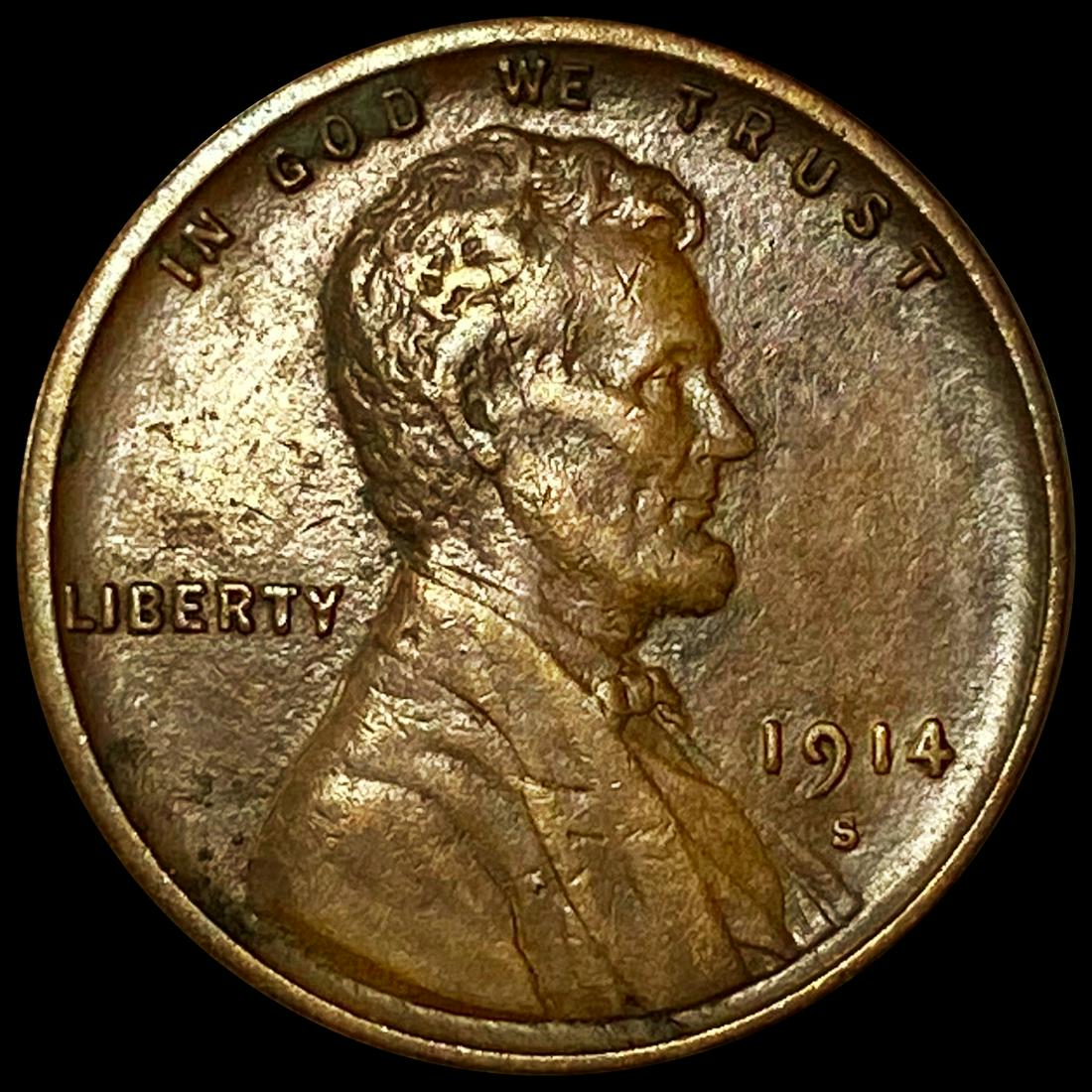 1914-S Wheat Cent UNCIRCULATED (1 of 2)