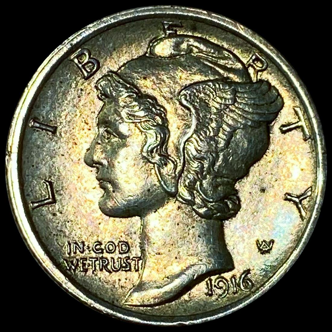 1916 FSB Mercury Dime UNCIRCULATED (1 of 2)
