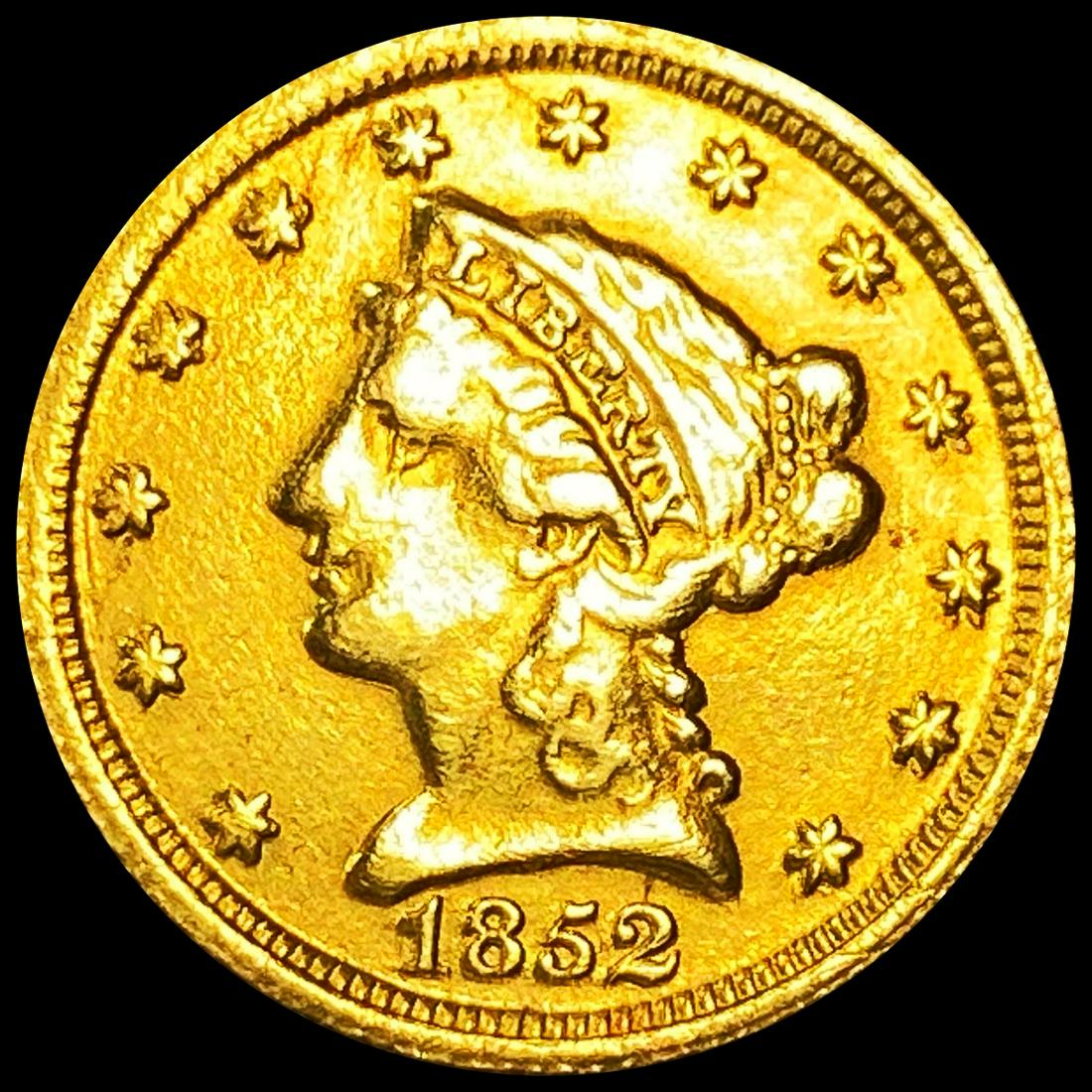 1852 $2.50 Gold Quarter Eagle UNCIRCULATED (1 of 2)