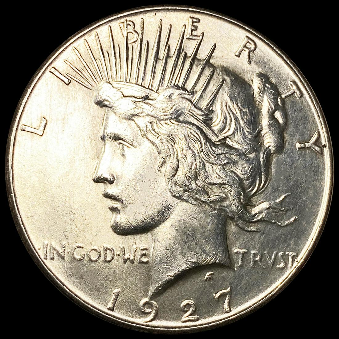 1927-S Silver Peace Dollar UNCIRCULATED (1 of 2)