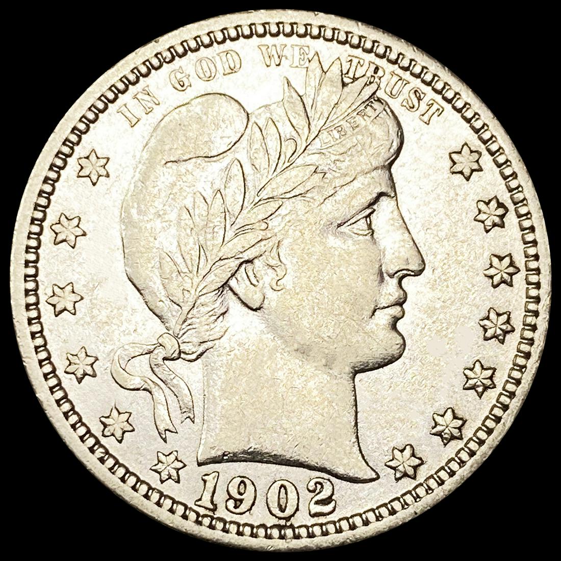 1902 Barber Quarter CLOSELY UNCIRCULATED (1 of 2)