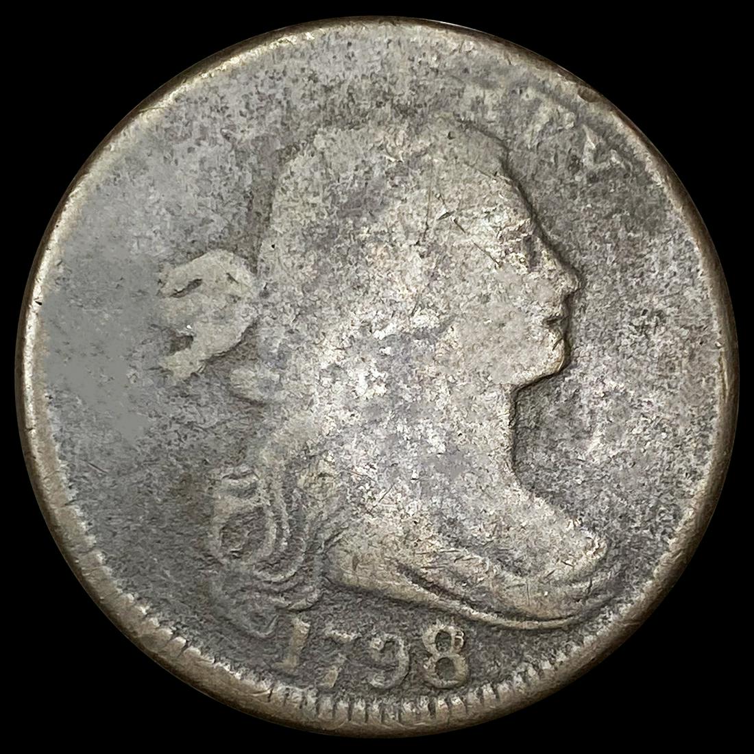 1798 Large Cent NICELY CIRCULATED (1 of 2)