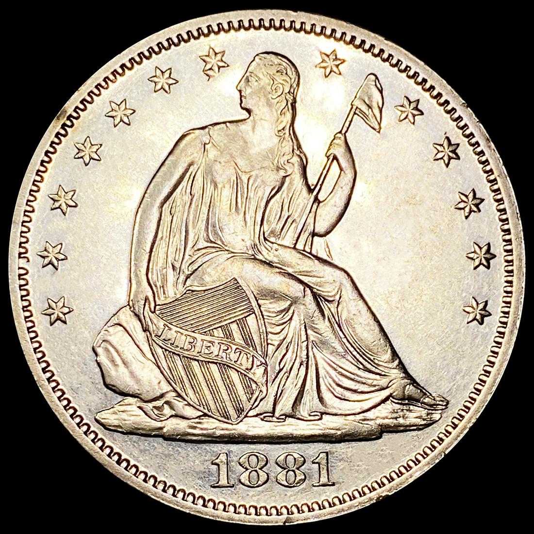 1881 Seated Liberty Half Dollar UNCIRCULATED (1 of 2)