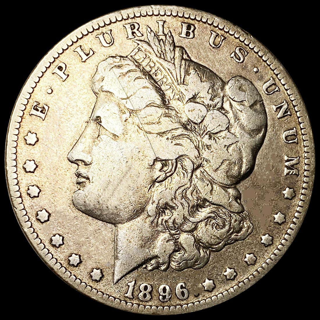 1896-O Morgan Silver Dollar NICELY CIRCULATED (1 of 2)