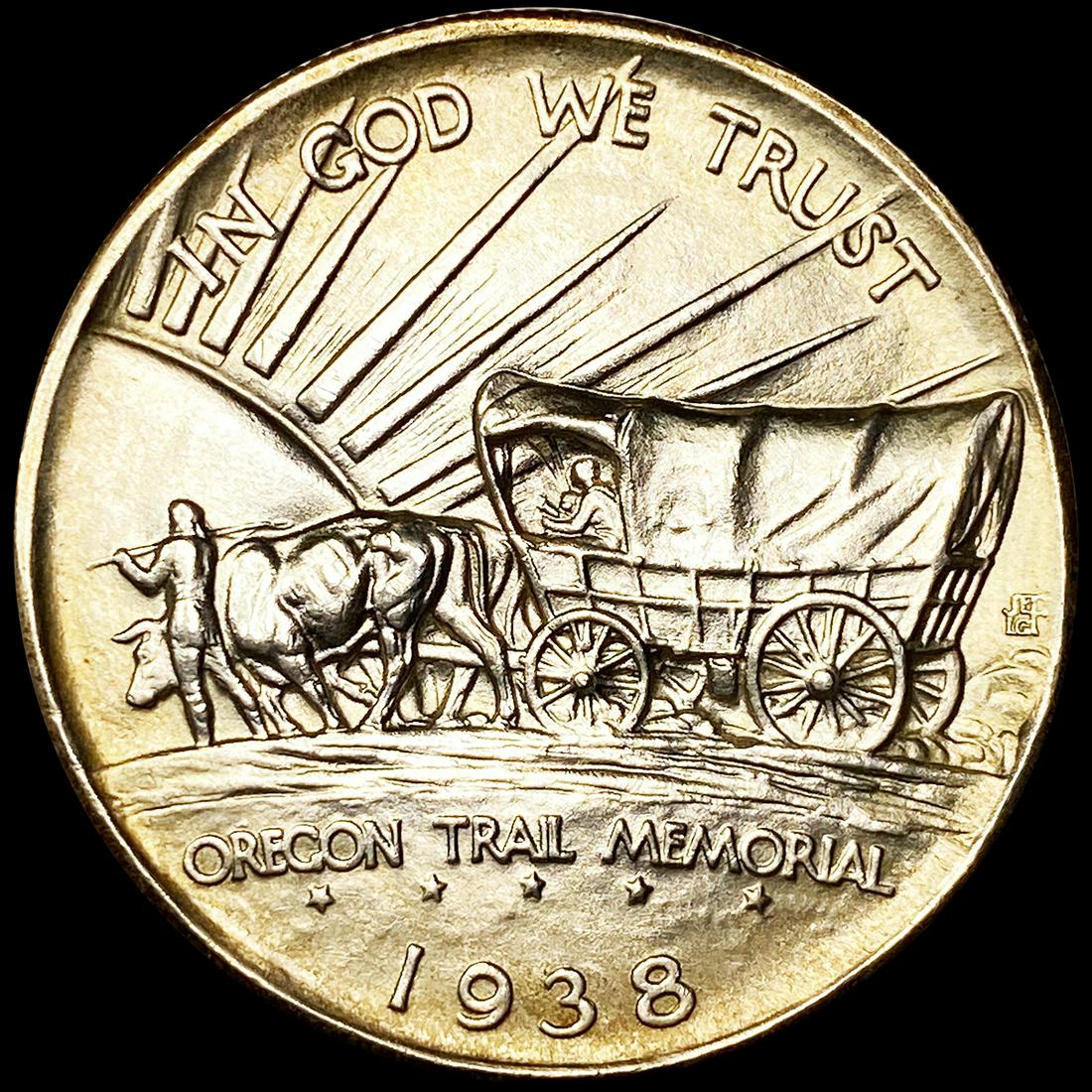1938 Oregon Trail Half Dollar CHOICE BU (1 of 2)