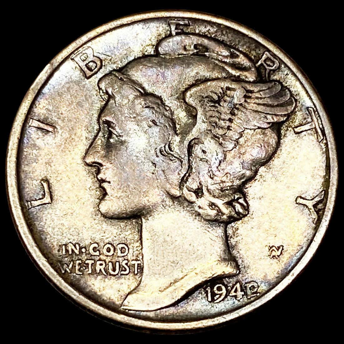 1942/1 Mercury Dime CLOSELY UNCIRCULATED (1 of 2)