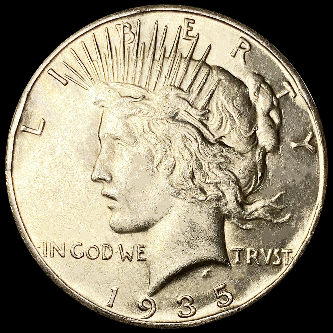 1935-S Silver Peace Dollar UNCIRCULATED (1 of 2)