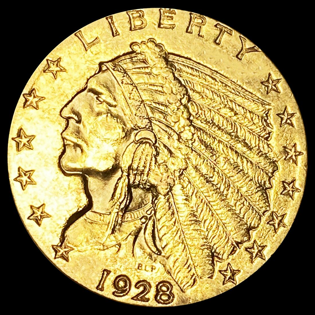 1928 $2.50 Gold Quarter Eagle UNCIRCULATED (1 of 2)