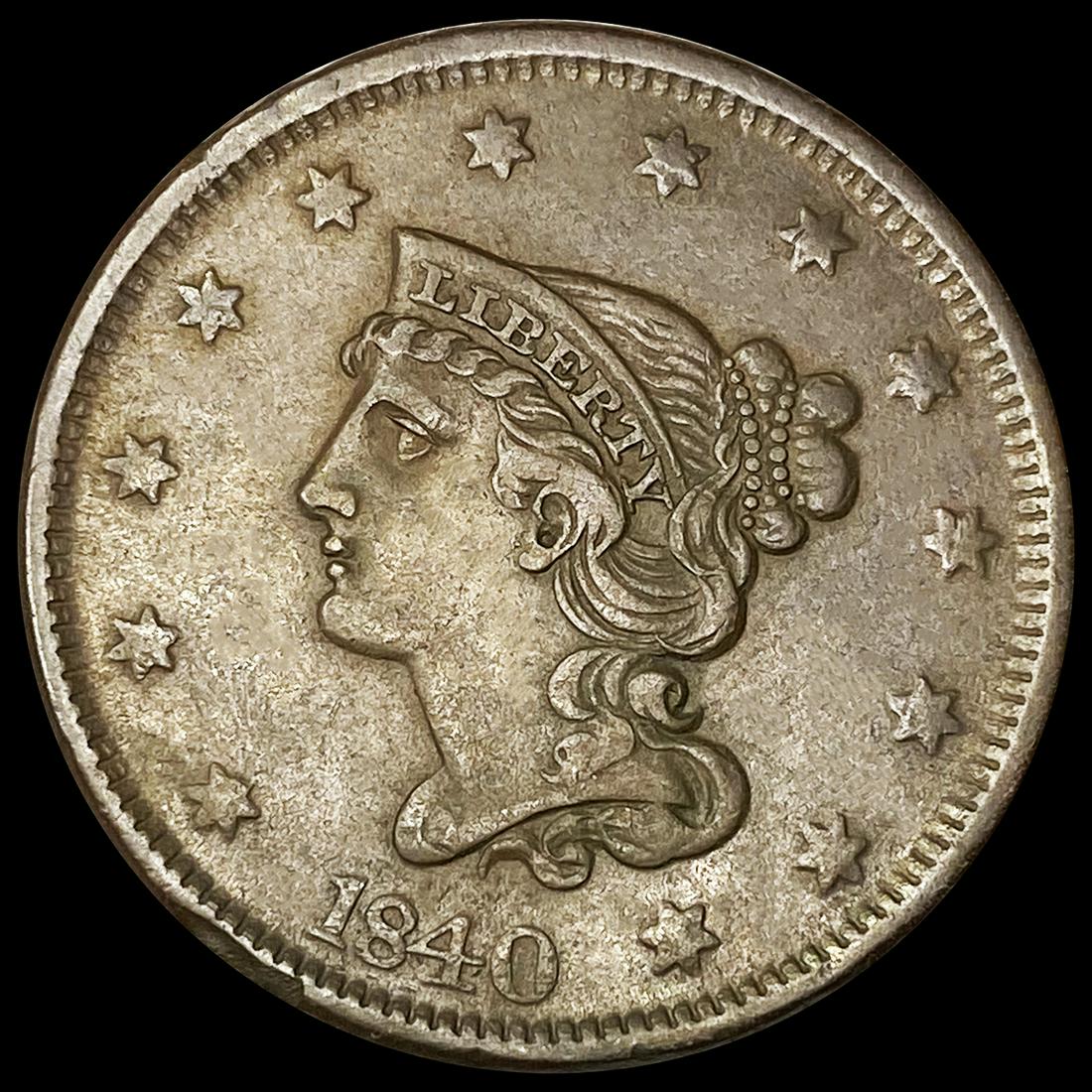 1840 Lrg. Dte. Large Cent UNCIRCULATED (1 of 2)