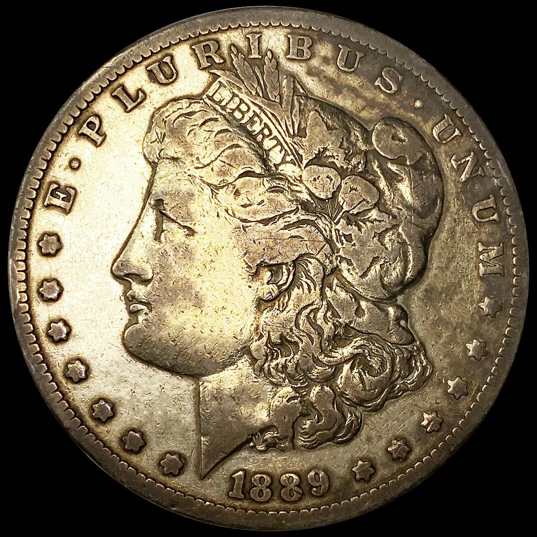 1889-CC Morgan Silver Dollar NEARLY UNCIRCULATED (1 of 2)