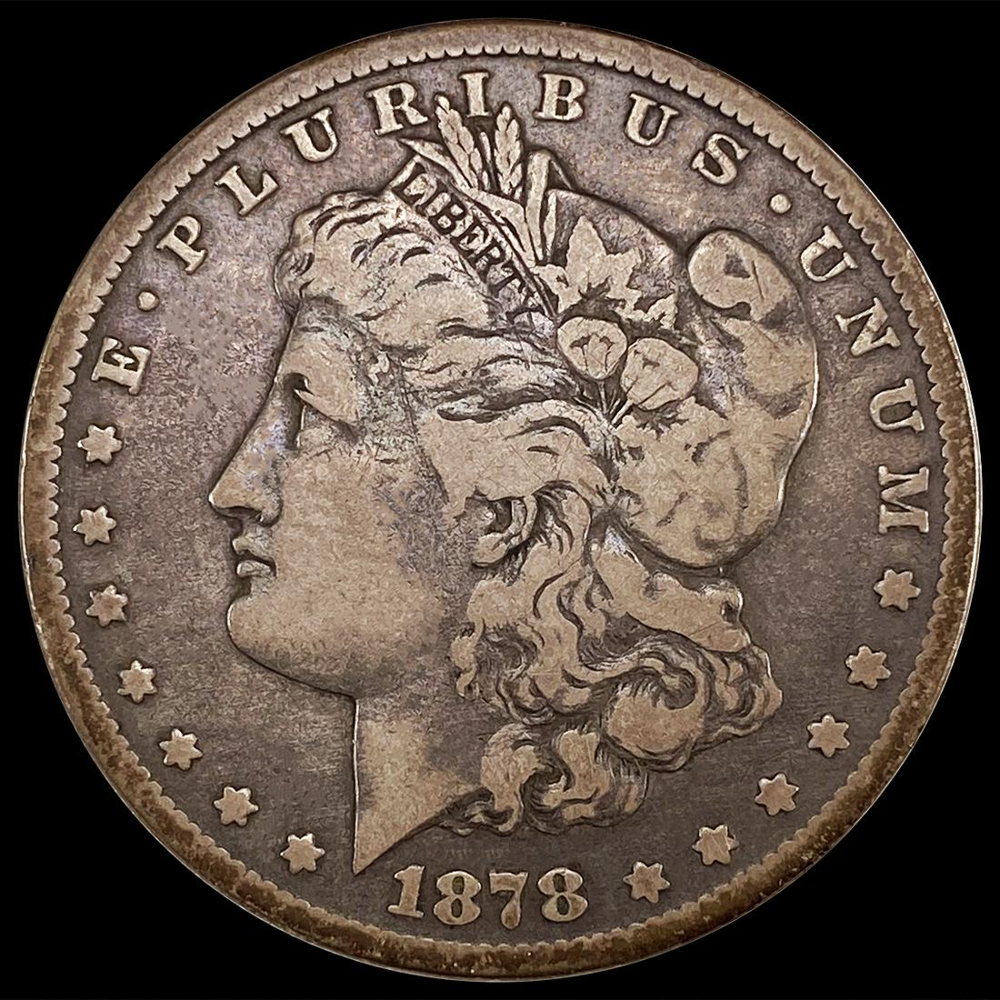 1878-CC Morgan Silver Dollar LIGHTLY CIRCULATED (1 of 2)
