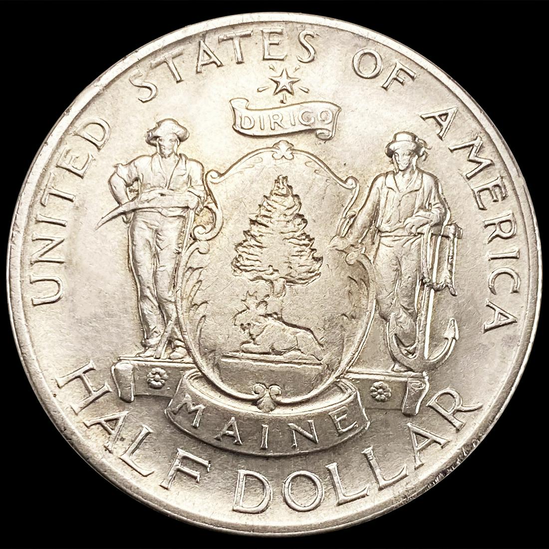 1920 Maine Half Dollar UNCIRCULATED (1 of 2)