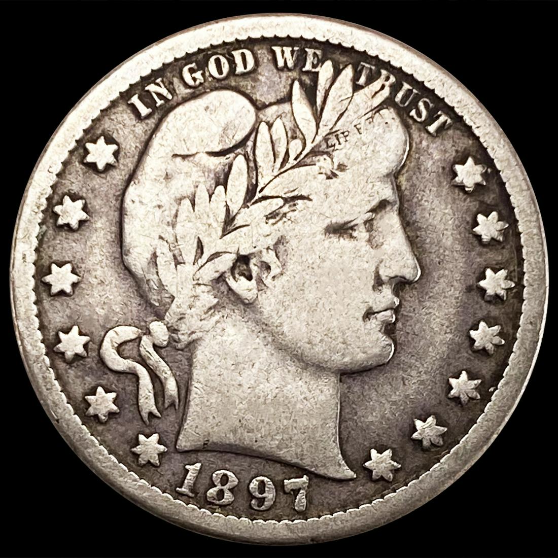 1897-O Barber Quarter LIGHTLY CIRCULATED (1 of 2)