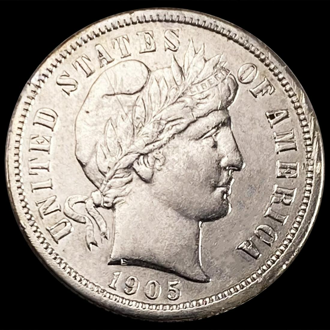 1905-S Barber Dime UNCIRCULATED (1 of 2)