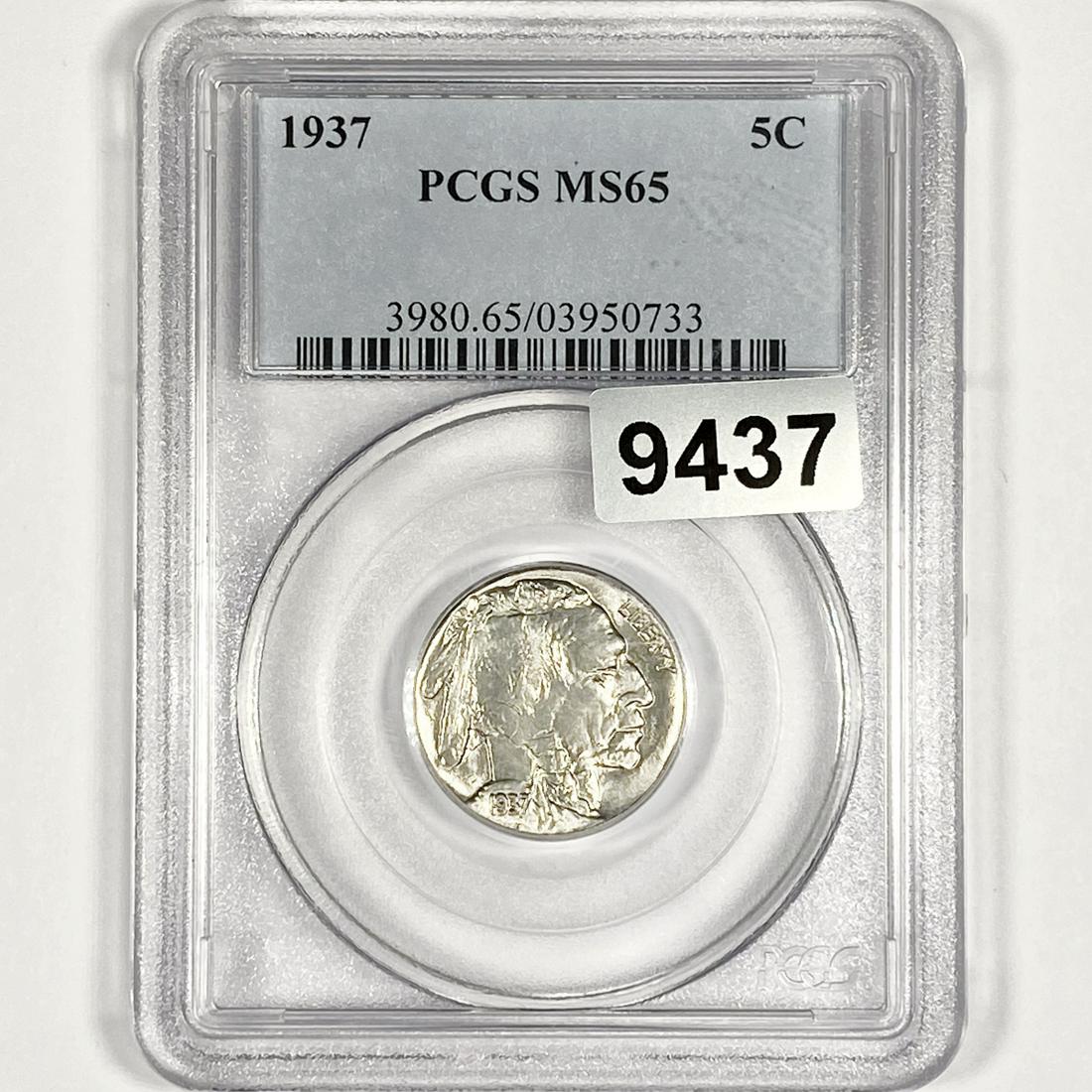 1937 Buffalo Nickel PCGS-MS65 (1 of 2)