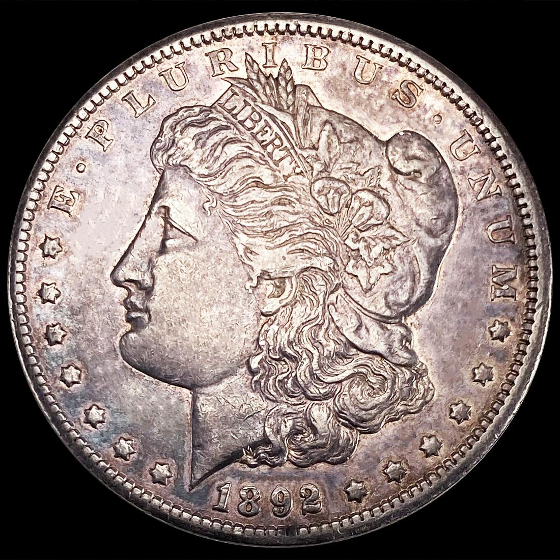 1892-CC Morgan Silver Dollar CLOSELY UNCIRCULATED (1 of 2)