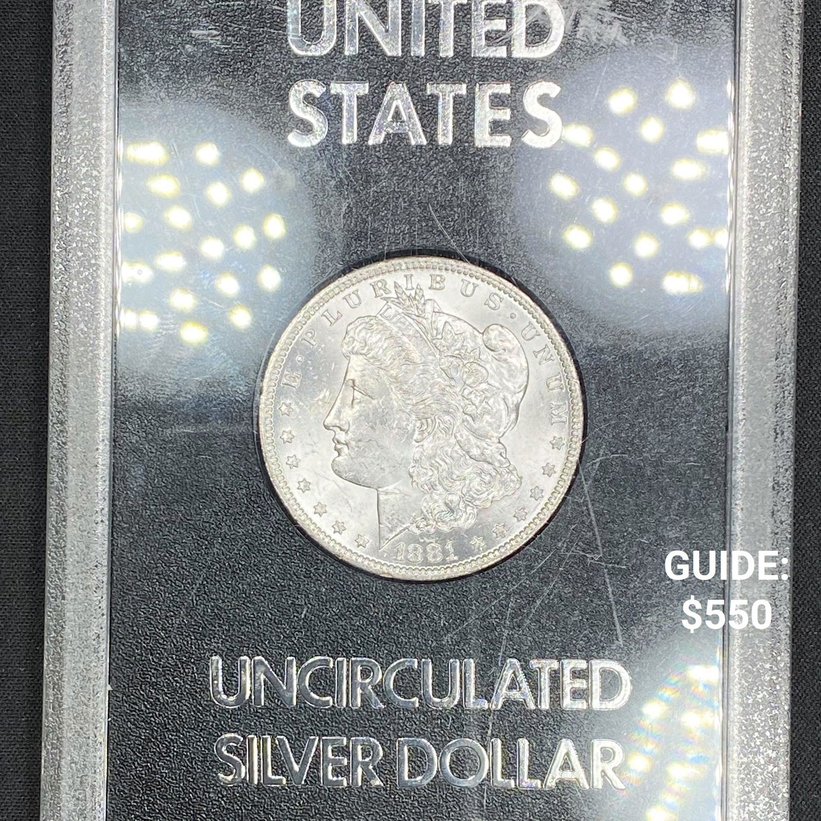 1881-O Morgan Silver Dollar - GSA (1 of 2)