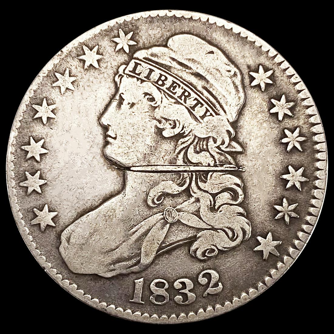 1832 Capped Bust Half Dollar LIGHTLY CIRCULATED (1 of 2)