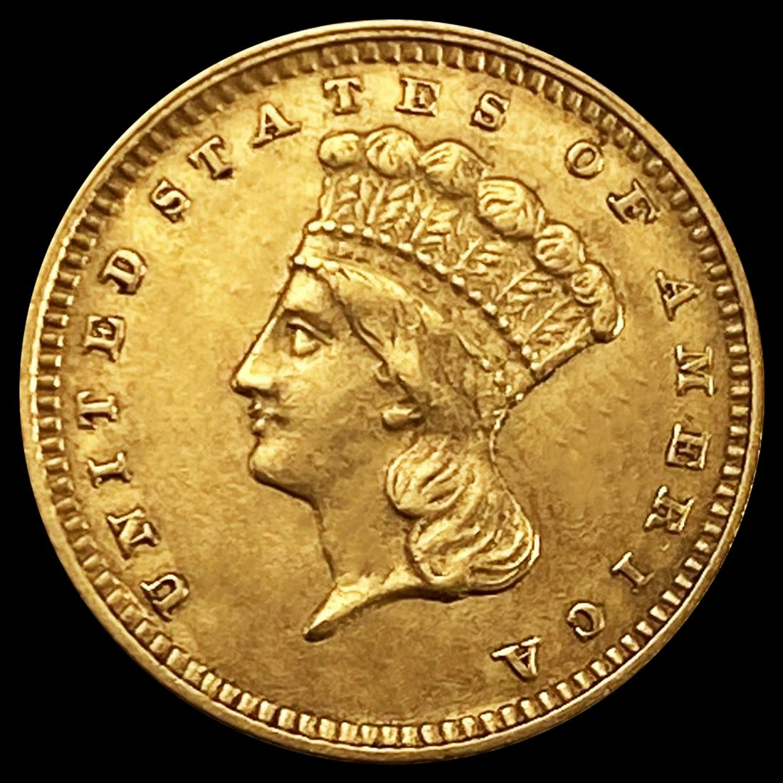 1862 Rare Gold Dollar UNCIRCULATED (1 of 2)