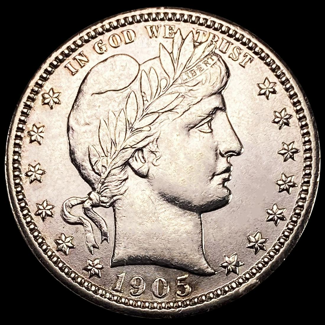 1905-S Barber Quarter UNCIRCULATED (1 of 2)