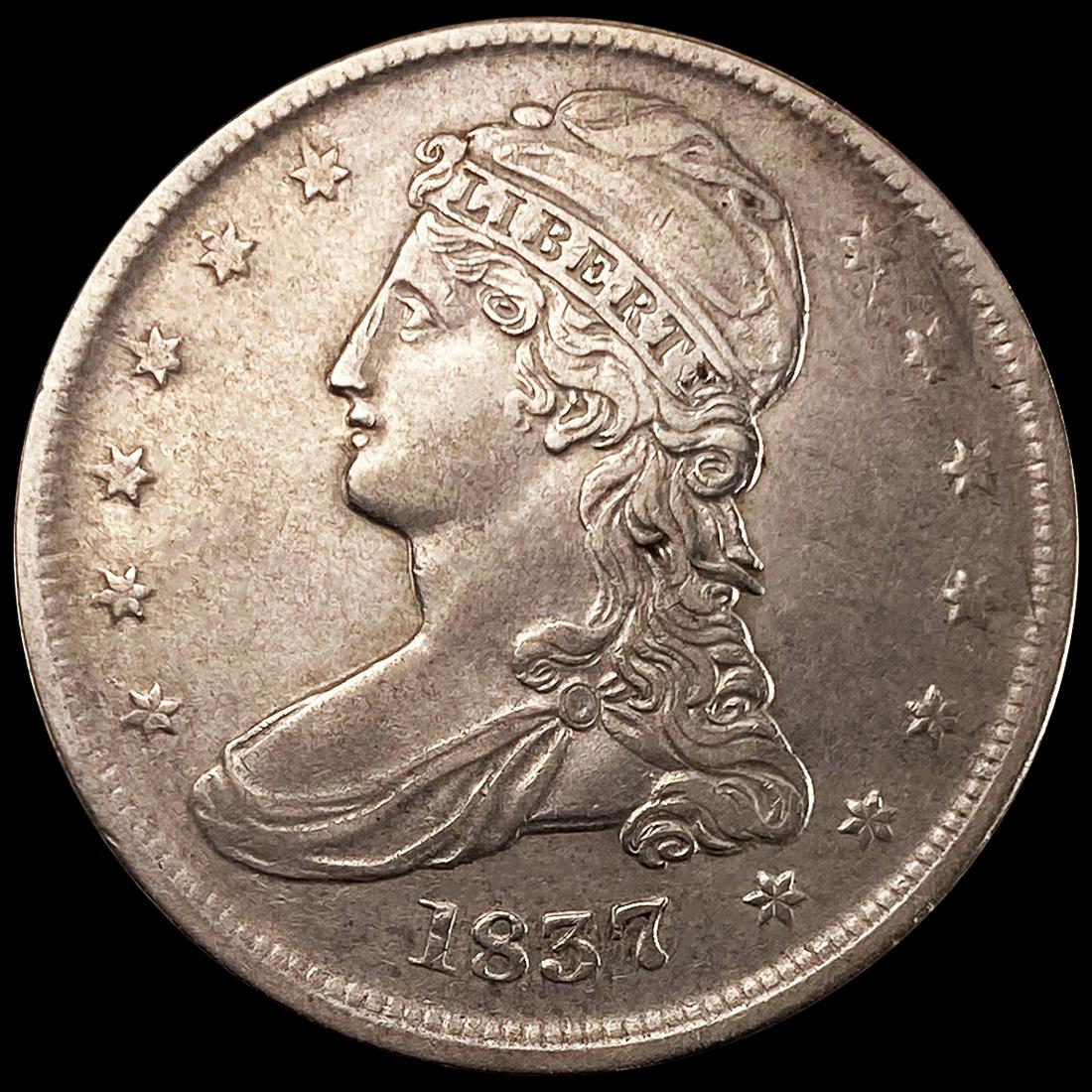 1837 Capped Bust Half Dollar UNCIRCULATED (1 of 2)