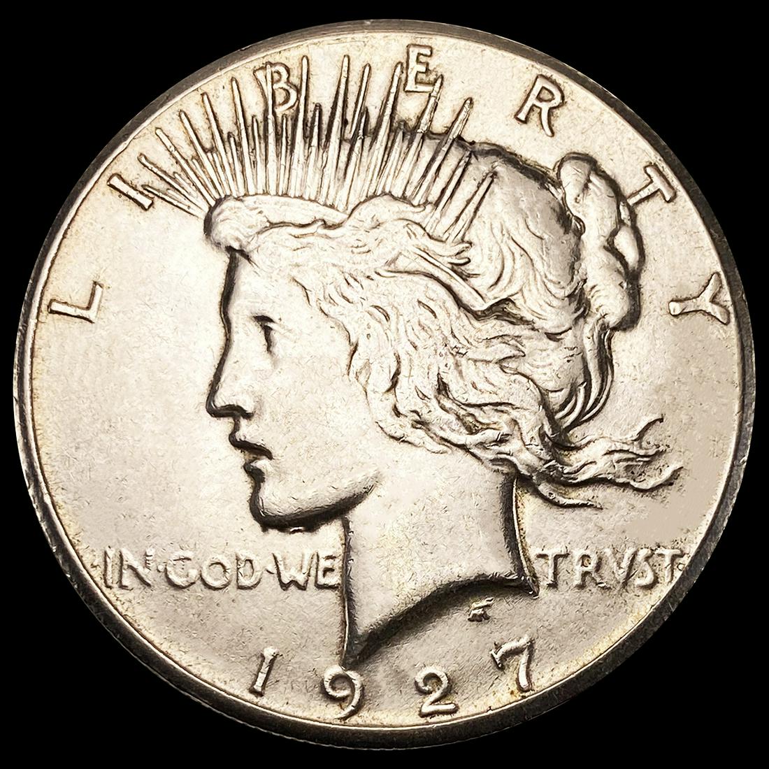 1927 Silver Peace Dollar CLOSELY UNCIRCULATED (1 of 2)