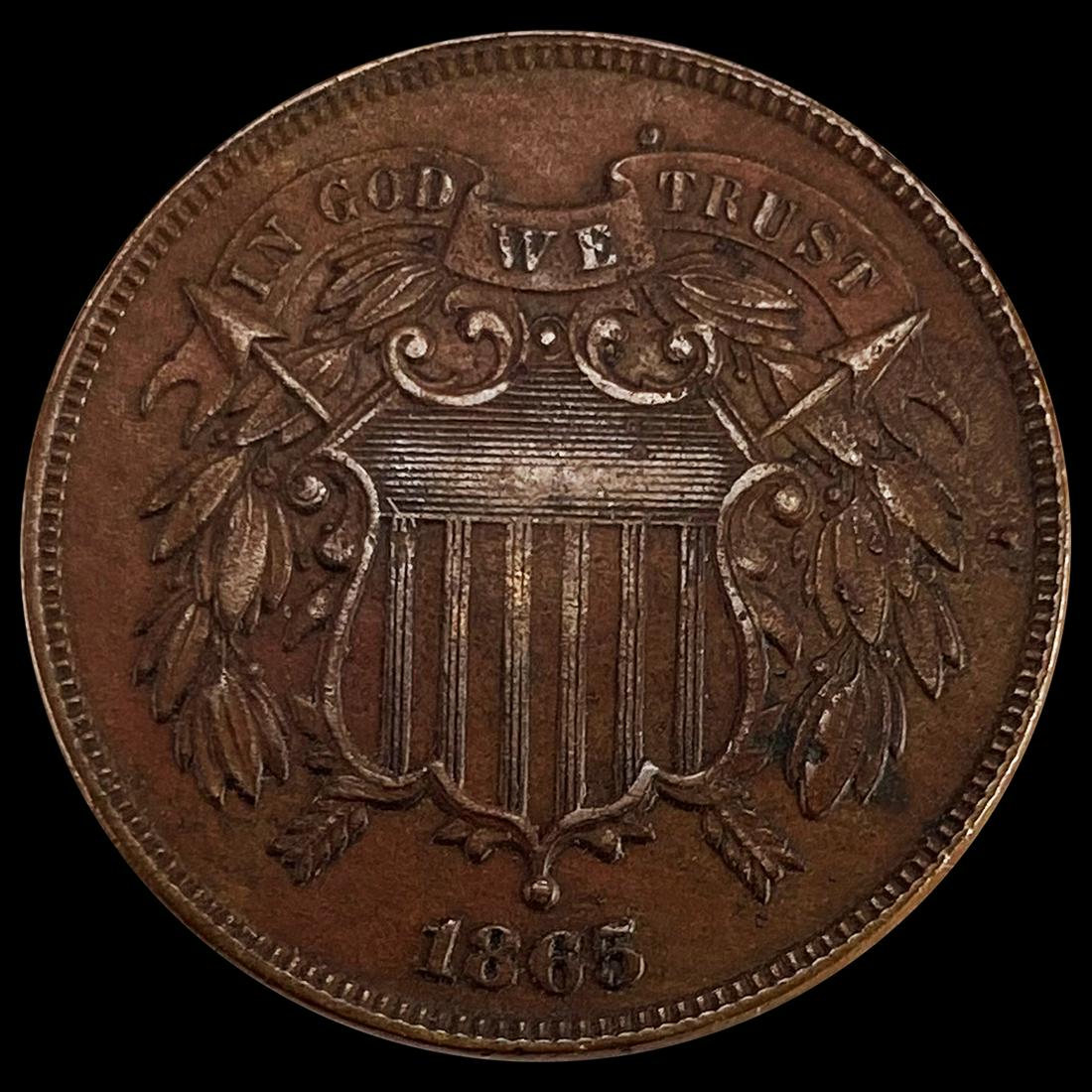 1865 Two Cent Piece UNCIRCULATED (1 of 2)