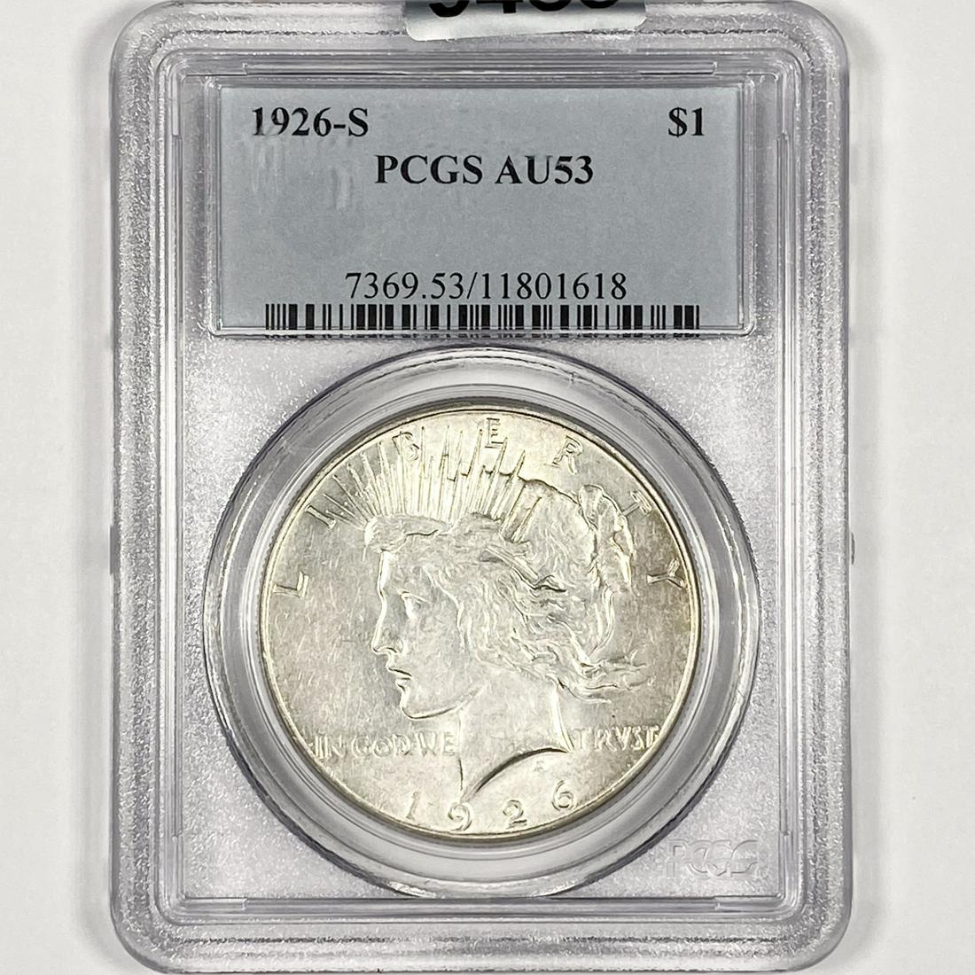 1926-S Silver Peace Dollar PCGS-AU53 (1 of 2)