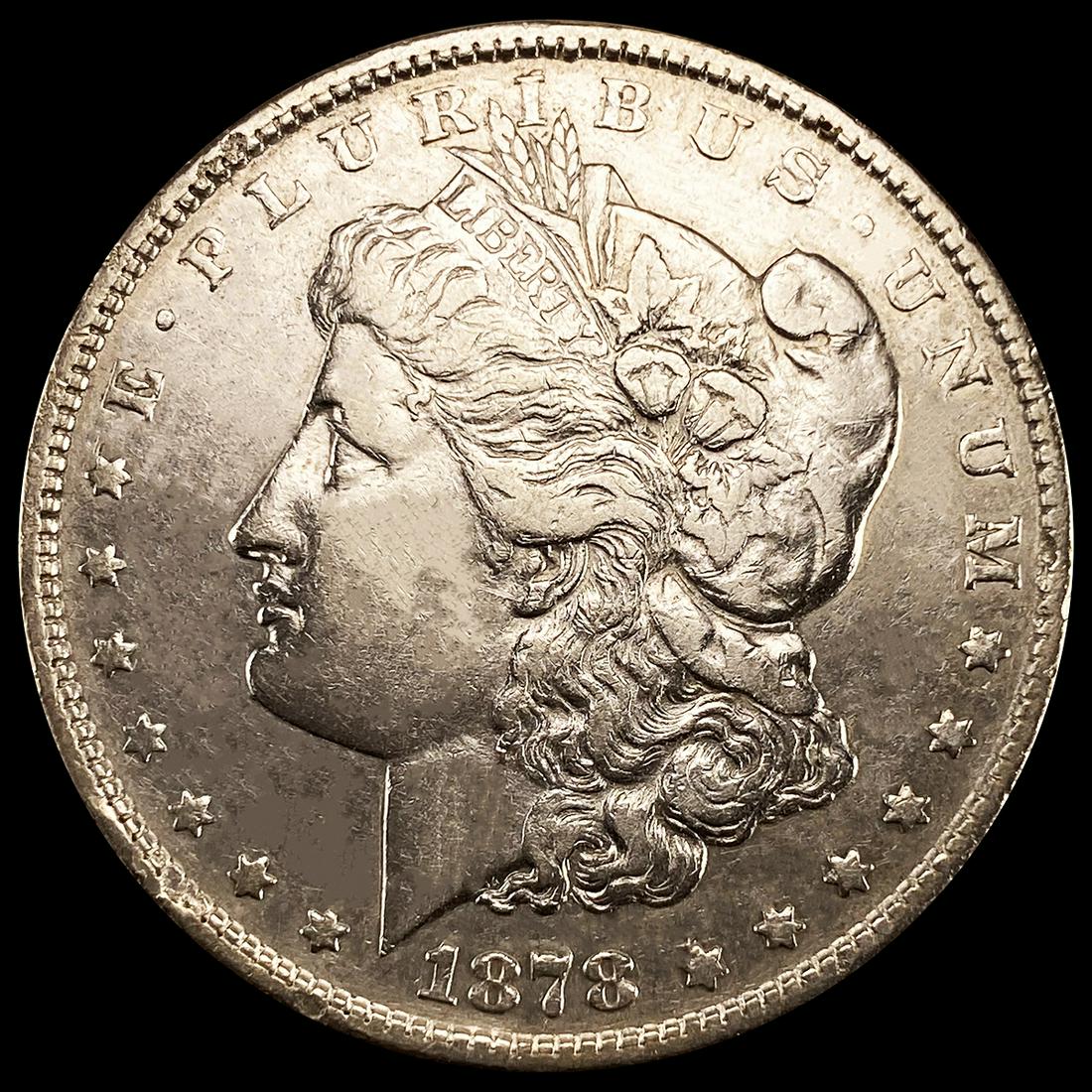1878 8TF Morgan Silver Dollar NEARLY UNCIRCULATED (1 of 2)