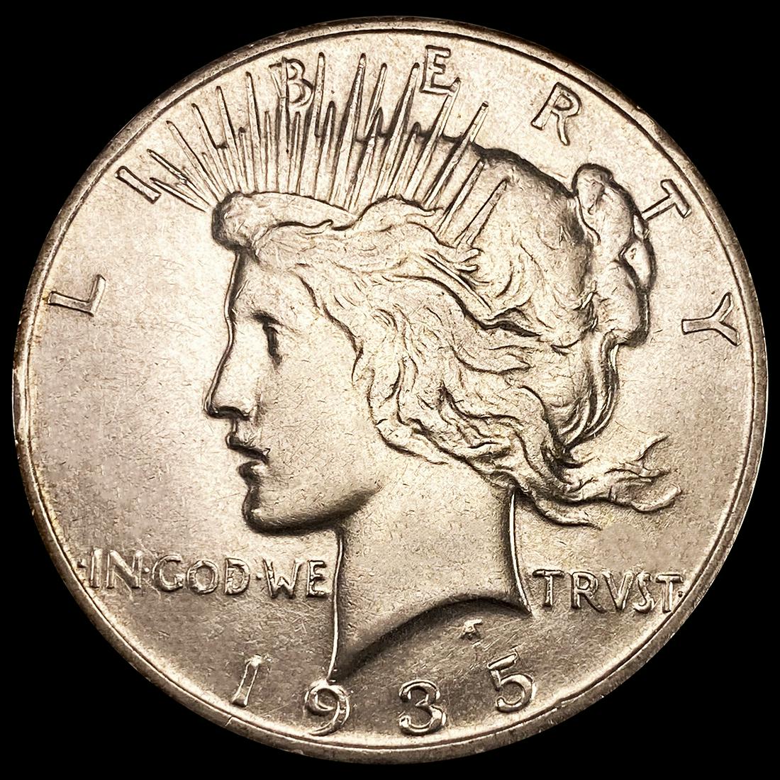 1935-S Silver Peace Dollar UNCIRCULATED (1 of 2)