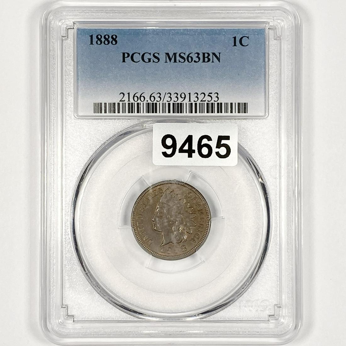 1888 Indian Head Cent PCGS-MS63 BN (1 of 2)