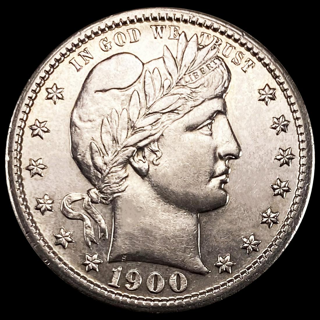 1900-S Barber Quarter UNCIRCULATED (1 of 2)