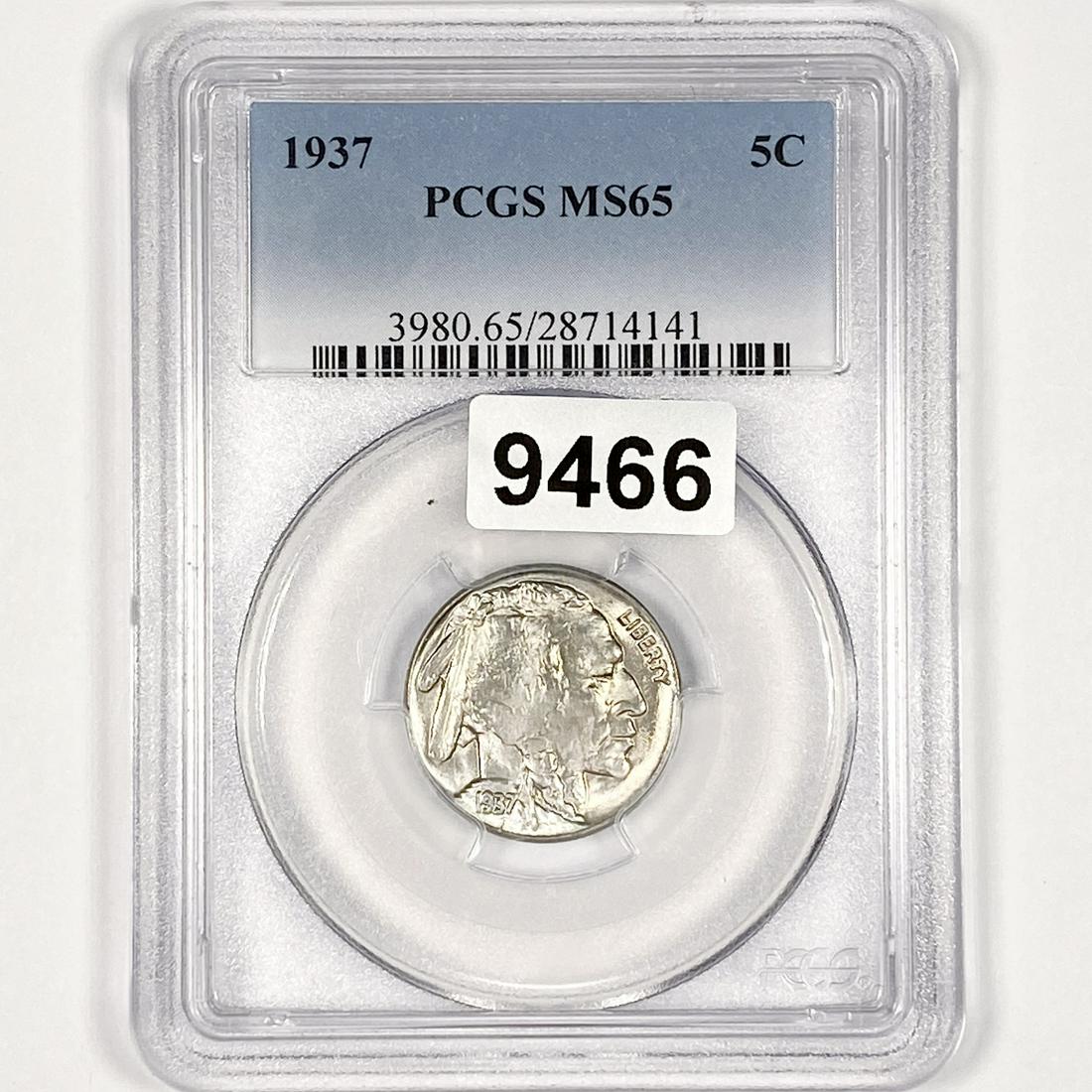 1937 Buffalo Nickel PCGS-MS65 (1 of 2)