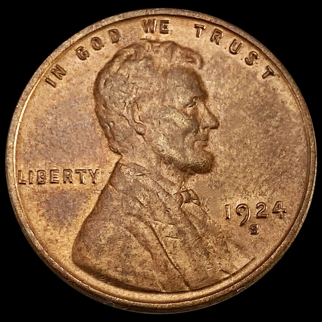1924-S Wheat Cent UNCIRCULATED (1 of 2)