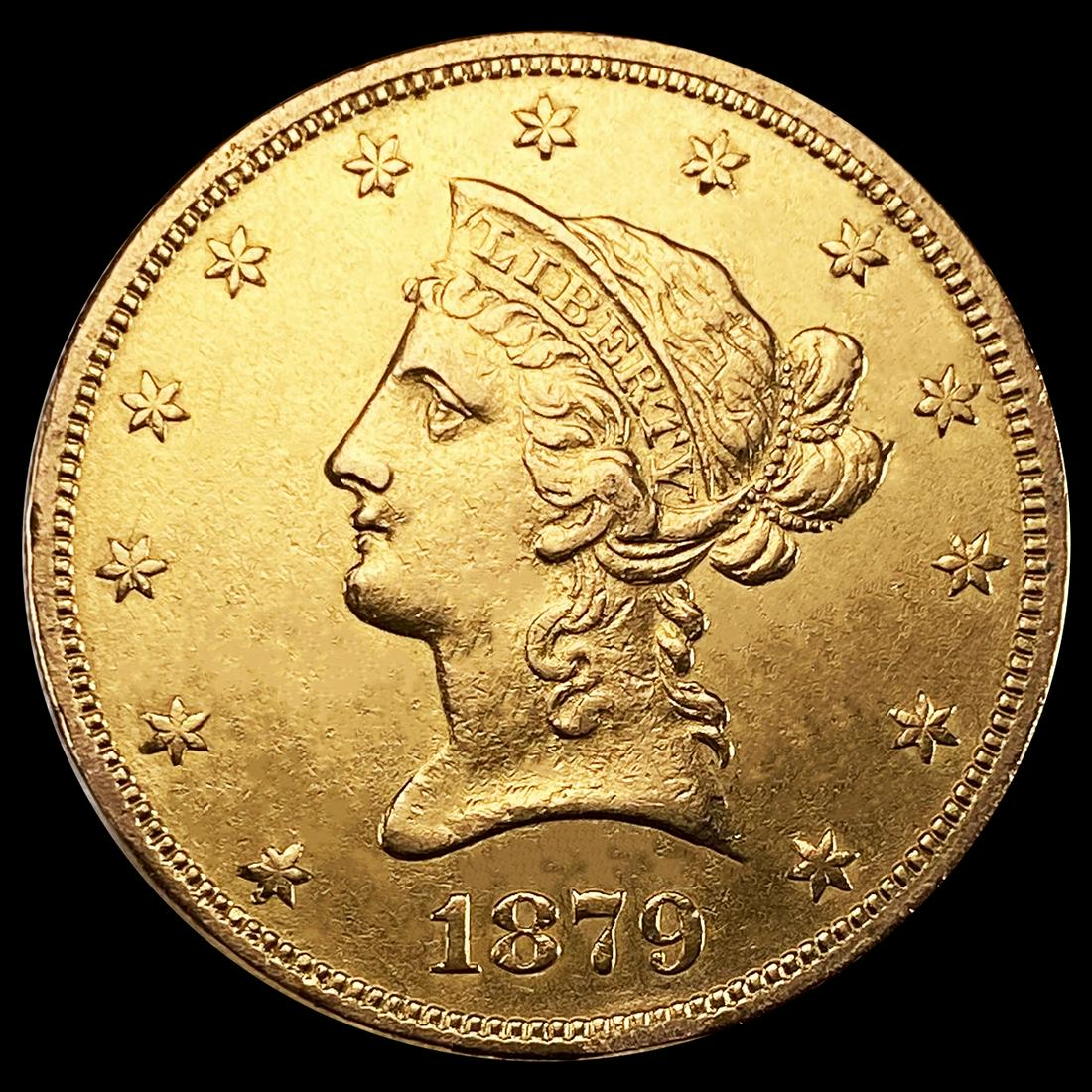 1879 $10 Gold Eagle CLOSELY UNCIRCULATED (1 of 2)