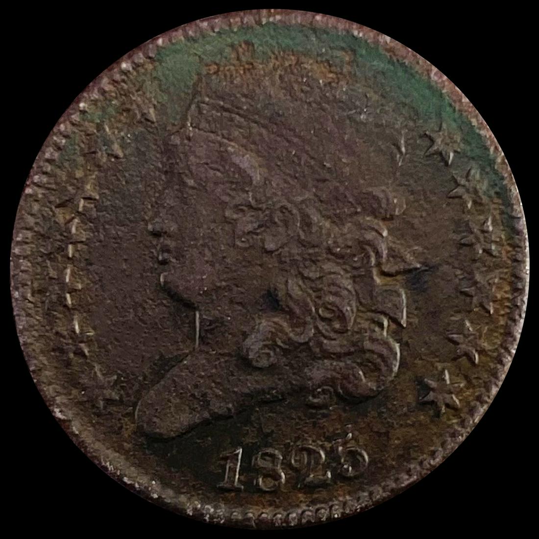 1825 Classic Head Half Cent NICELY CIRCULATED (1 of 2)