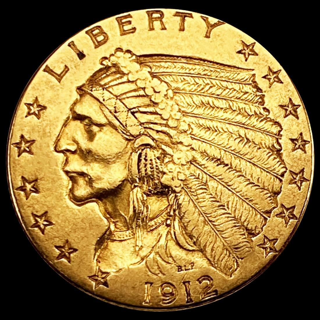 1912 $2.50 Gold Quarter Eagle UNCIRCULATED (1 of 2)