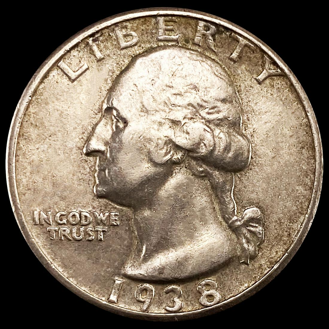 1938-S Washington Silver Quarter UNCIRCULATED (1 of 2)